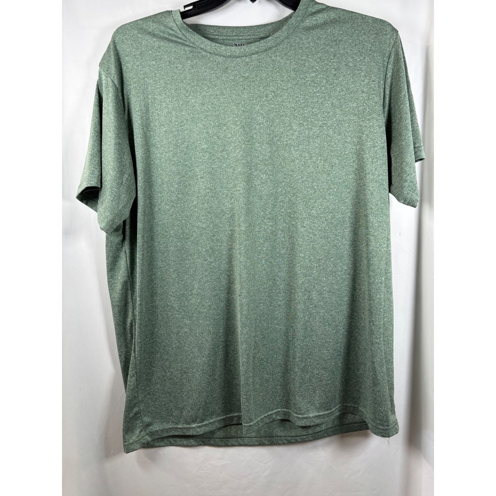 Lot of 4 Mens 2XL Heathered Performance T-Shirts Short Sleeve Crew Neck Basics - Picture 5 of 13